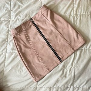 Soft pink skirt